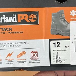 Timberland PRO Kids Waterproof Boots - Dark Gray